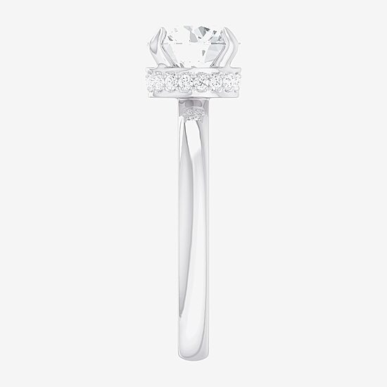 (G-H / SI1-SI2) Womens 2 CT. T.W. Lab Grown White Diamond 14K Gold Round Solitaire Engagement Ring