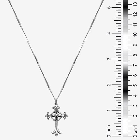 Sterling Silver Celtic Cross Pendant Necklace