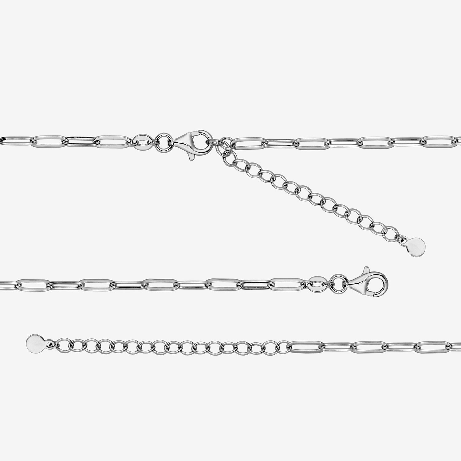 Paris 1901 By Charles Garnier Womens White Cubic Zirconia Sterling Silver Cross 18 Inch Pendant Necklace