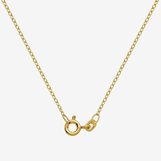 Panda Womens 18K Gold Over Silver 18 Inch Pendant Necklace