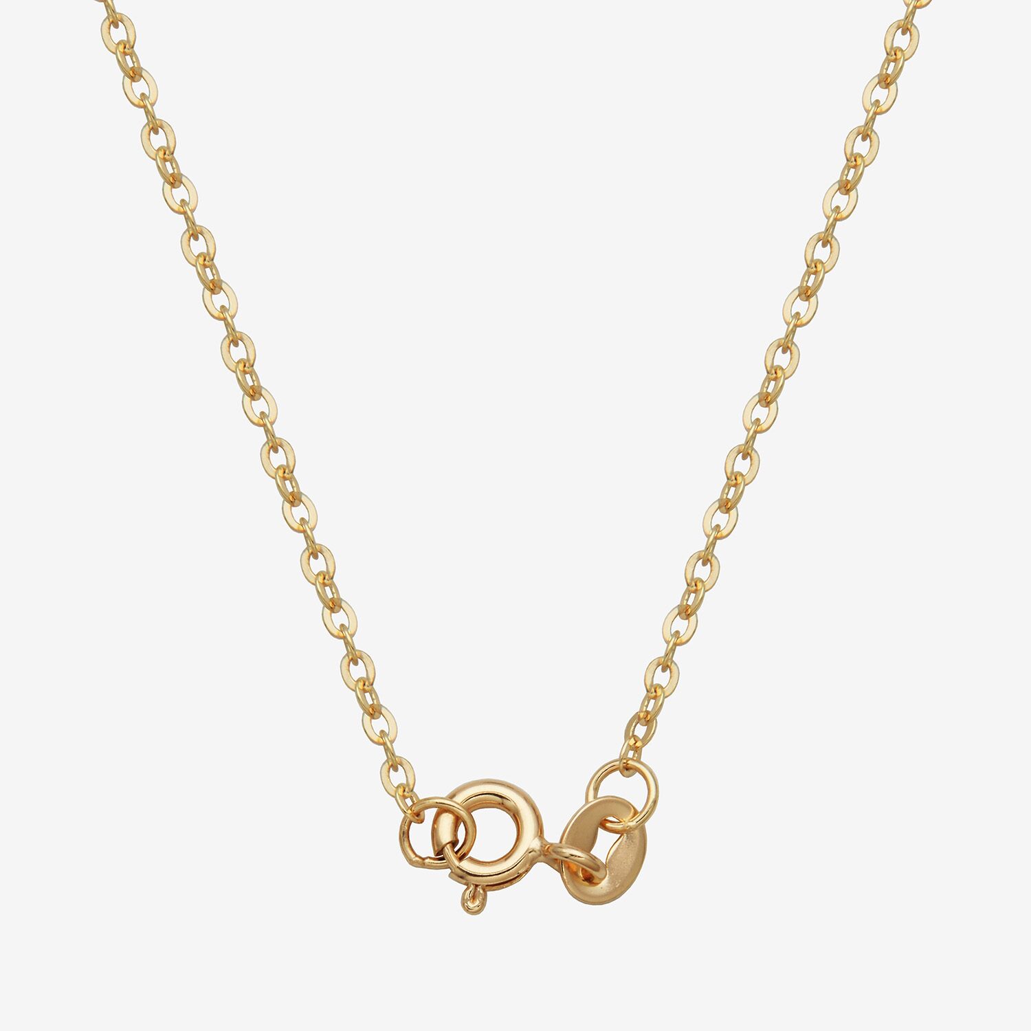 Dog Womens 18K Gold Over Silver 18 Inch Pendant Necklace