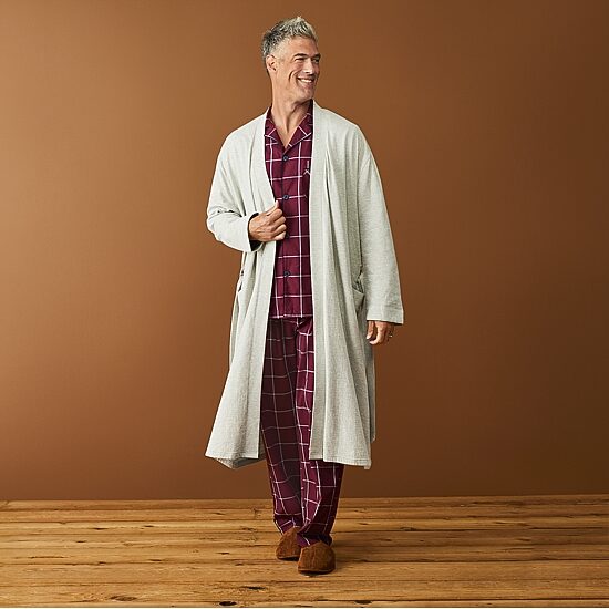 Stafford Mens Long Length Long Sleeve Robe