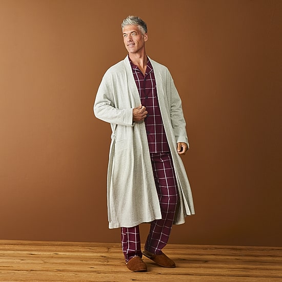 Stafford Mens Long Length Long Sleeve Robe