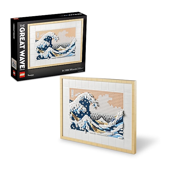 Art Hokusai – The Great Wave Building Kit (1810 Pieces)