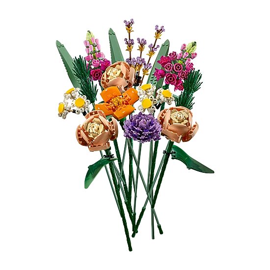 Flower Bouquet Building Kit (756 Pieces)
