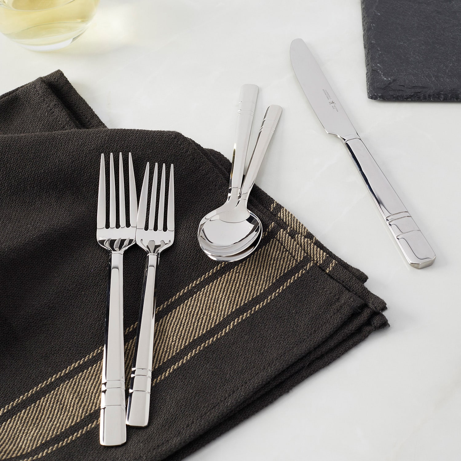 Henckels Madison 65-pc. 18/10 Stainless Steel Flatware Set