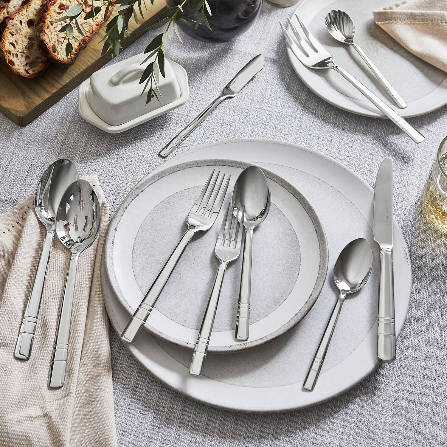 Henckels Madison 65-pc. 18/10 Stainless Steel Flatware Set