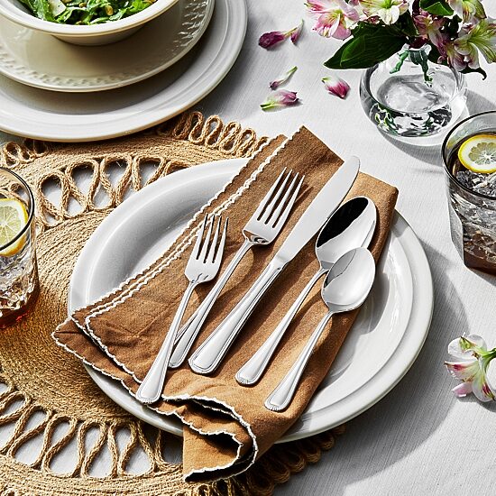 Henckels Alcea 65-pc. 18/10 Stainless Steel Flatware Set