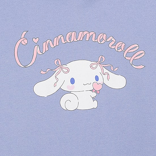 Little & Big Kid Girls Long Sleeve Cinnamoroll Fleece Hoodie