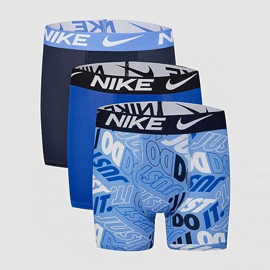 Nike Little & Big Kid Boys 3 Pack Boxer Briefs 9n0845-W1w