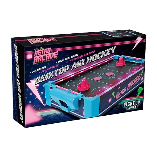 Retro Arcade Desktop Air Hockey
