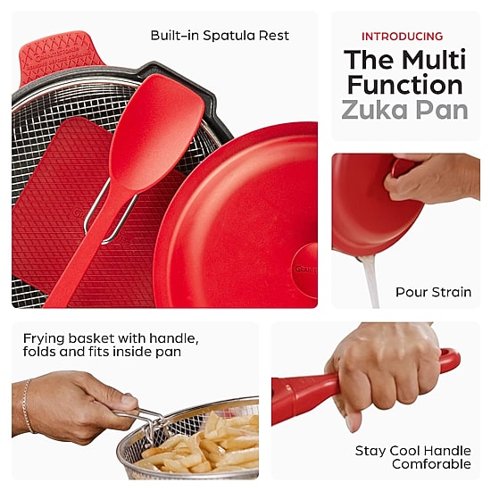 Granitestone Zuka Everyday Multi-Functional 10" Pan Cooking System
