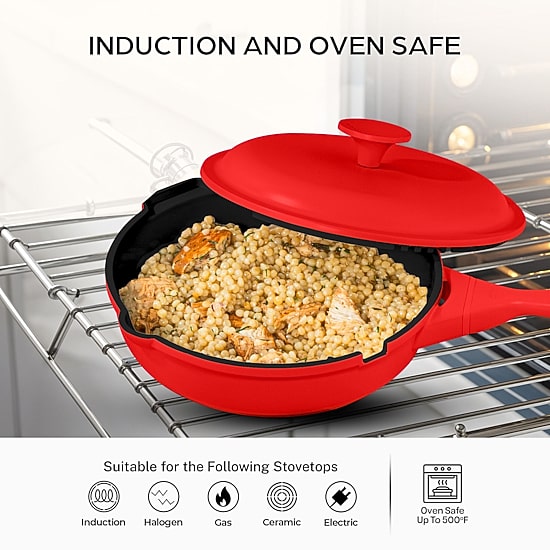 Granitestone Zuka Everyday Multi-Functional 8" Pan Cooking System