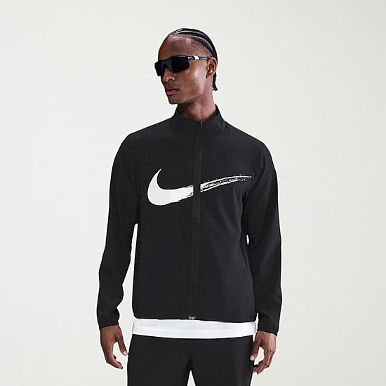 Nike Form Mens Long Sleeve Mock Neck Top