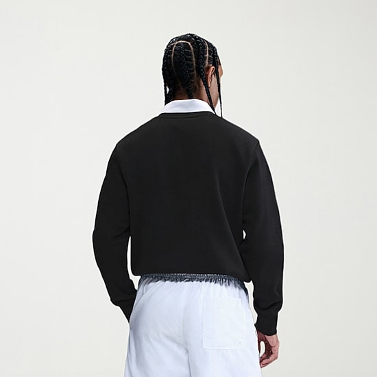 Nike Fleece Sweatshirt Mens Crew Neck Long Sleeve Sweatshirt