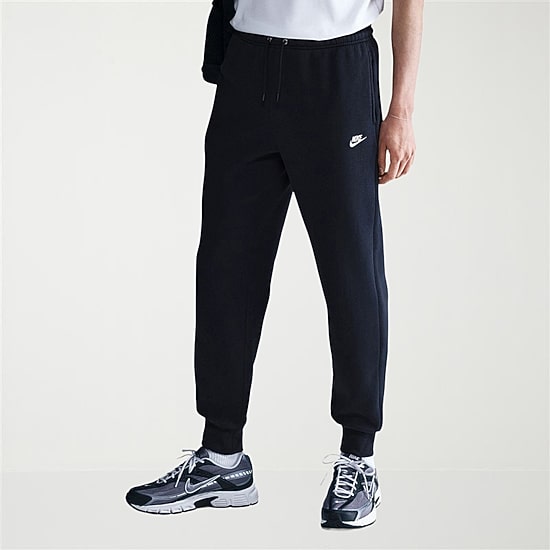 Nike Mens Cuffed Mid Rise Regular Fit Fleece Active Jogger Pant