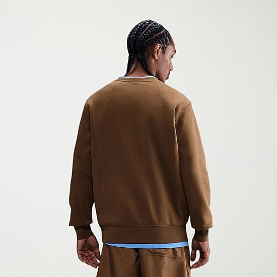 Nike Sweatshirt Mens Crew Neck Long Sleeve Big and Tall Sweatshirt