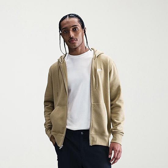 Nike Mens Long Sleeve Zipper Active Big and Tall Hoodie