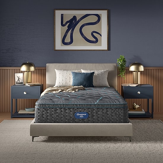 Beautyrest Level Two 14.75" Plush Pillow top - Mattress + Box Spring
