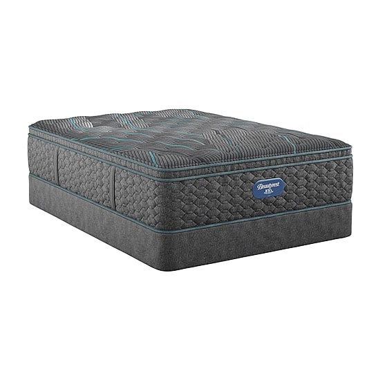 Beautyrest Level Two 14.75" Plush Pillow top - Mattress + Box Spring