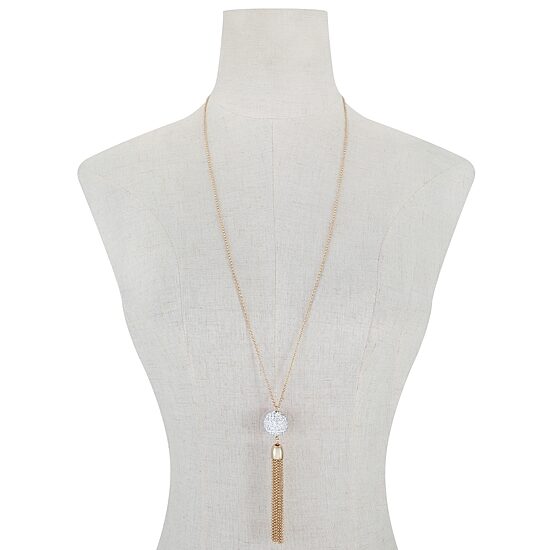 Monet Jewelry 32 Inch Cable Pendant Necklace
