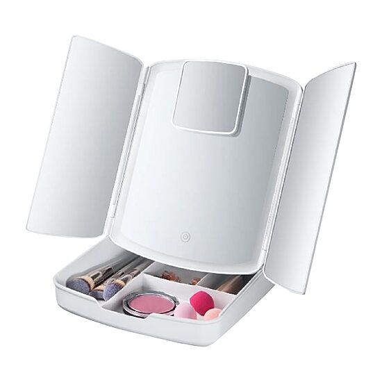 My FoldAway Tri-Fold Vanity Lighted Makeup Mirror