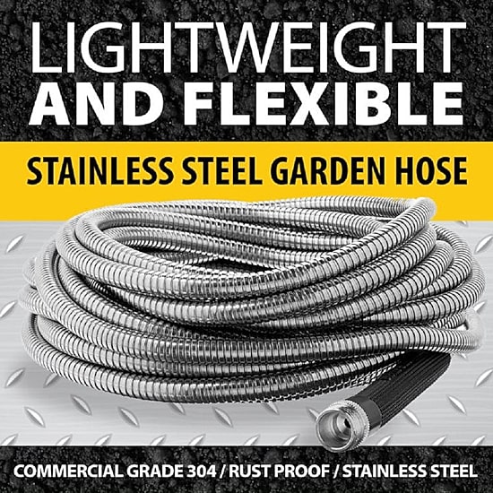 Bionic Steel Heavy Duty Stainless Steel Garden Hose