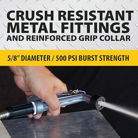 Bionic Steel Heavy Duty Stainless Steel Garden Hose