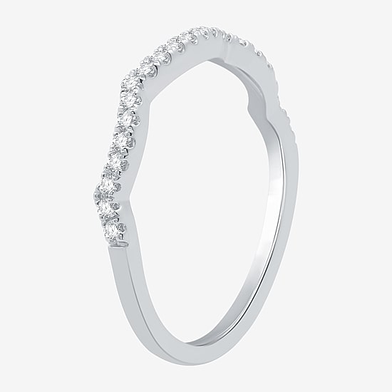 I Said Yes (H-I / I1) Womens 1 CT. T.W. Lab Grown White Diamond Sterling Silver or 14K Gold Over Silver Side Stone Halo Bridal Set