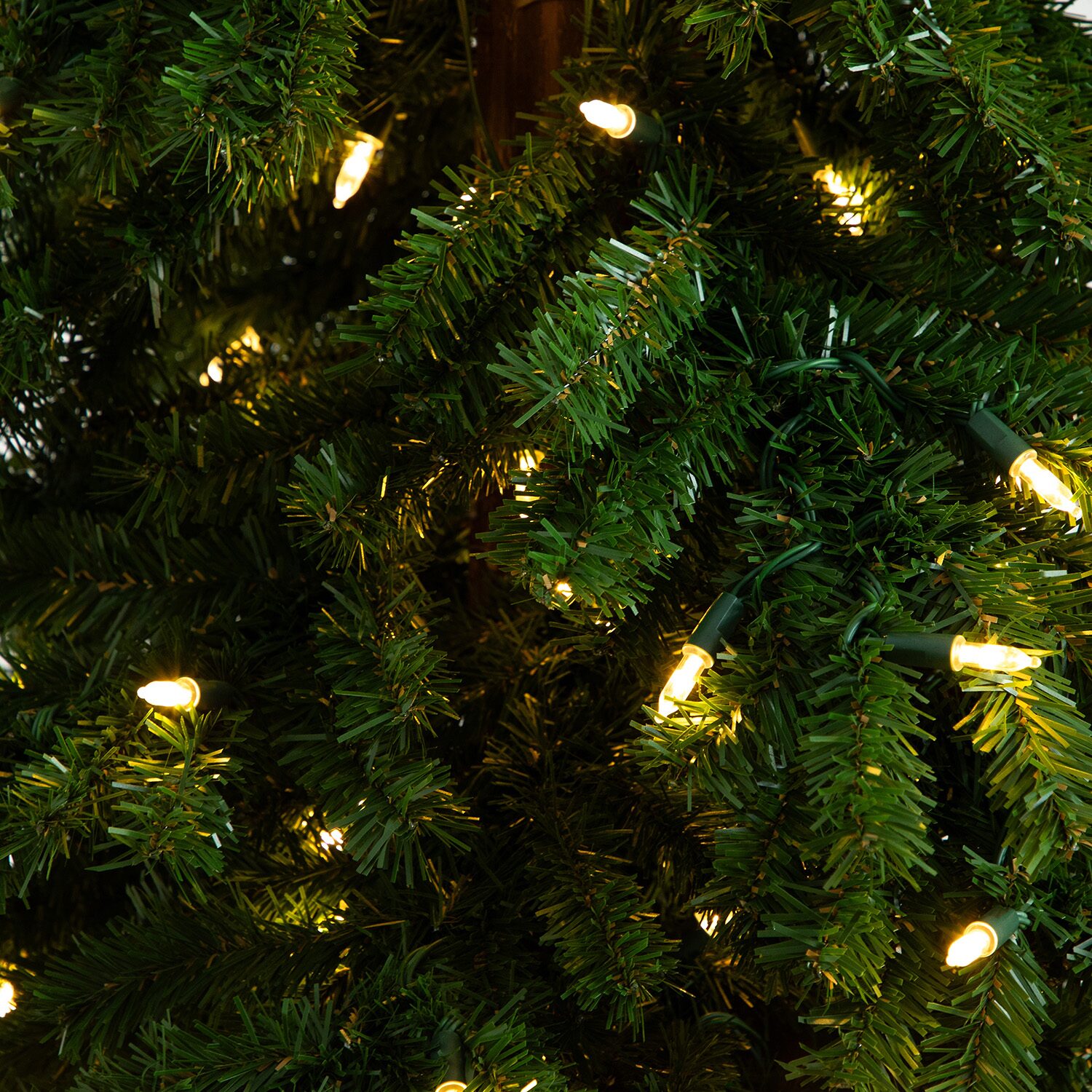 Nearly Natural Green Santa’S Hat 500 Led Lights And 1275 Bendable Branches 7 Foot Pre-Lit Fir Christmas Tree