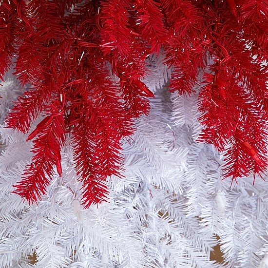 Nearly Natural 7ft Red Santa’S Hat 500 Led Lights And 1272 Bendable Branches 7 Foot Pre-Lit Fir Christmas Tree