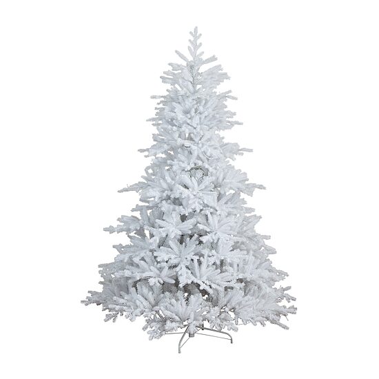 Nearly Natural 7ft Pre-Lit Artificial White California Spruce With 440 Color Changing Led Lights 7 Foot Pre-Lit Spruce Christmas Tree
