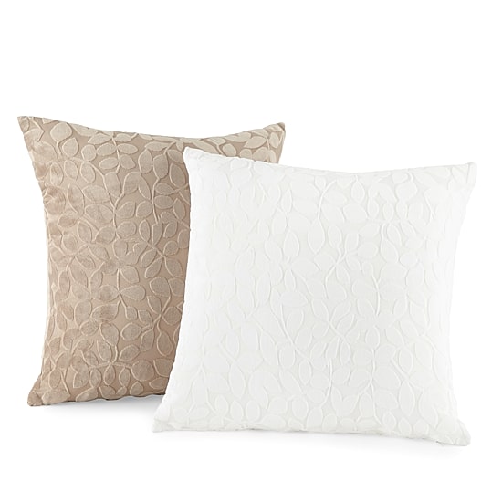 Regal Home Cut Leaf 20x20 Square Throw Pillow