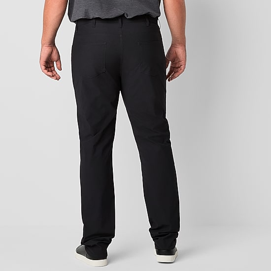 Stylus Mens Athletic Fit Big and Tall Flat Front Pant