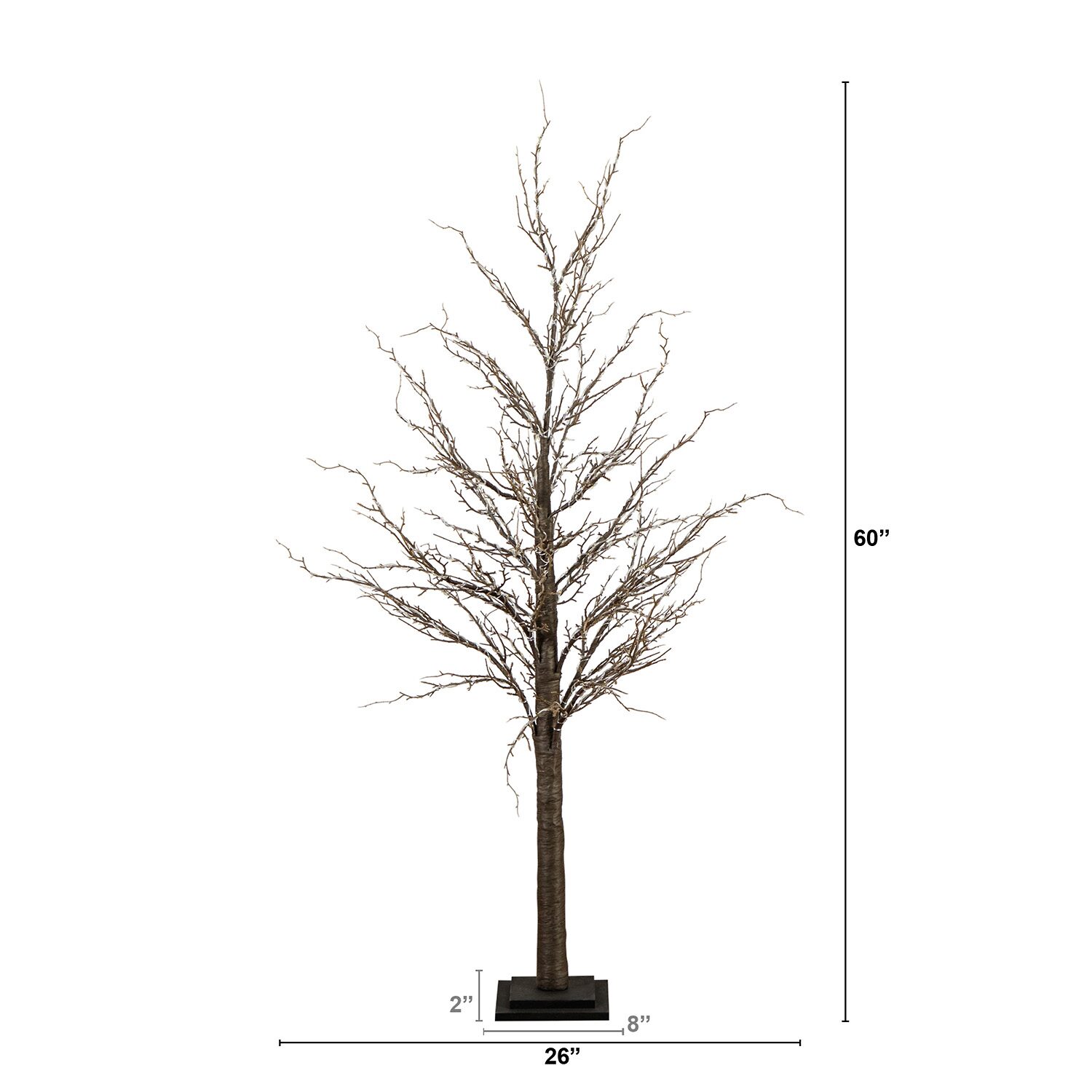 Nearly Natural 5ft Pre-Lit Artificial Twig With 360 Warm White Led Lights 5 Foot Pre-Lit Christmas Tree