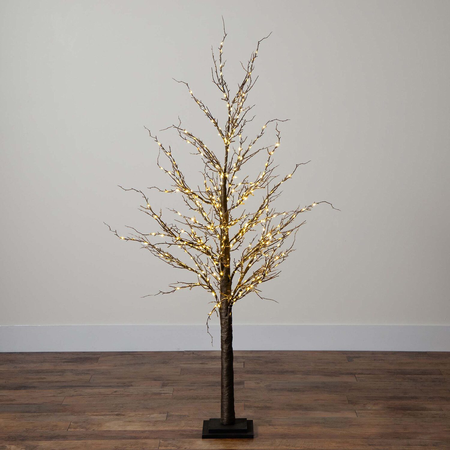 Nearly Natural 5ft Pre-Lit Artificial Twig With 360 Warm White Led Lights 5 Foot Pre-Lit Christmas Tree