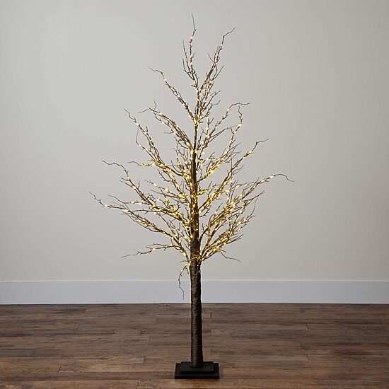 Nearly Natural 5ft Pre-Lit Artificial Twig With 360 Warm White Led Lights 5 Foot Pre-Lit Christmas Tree