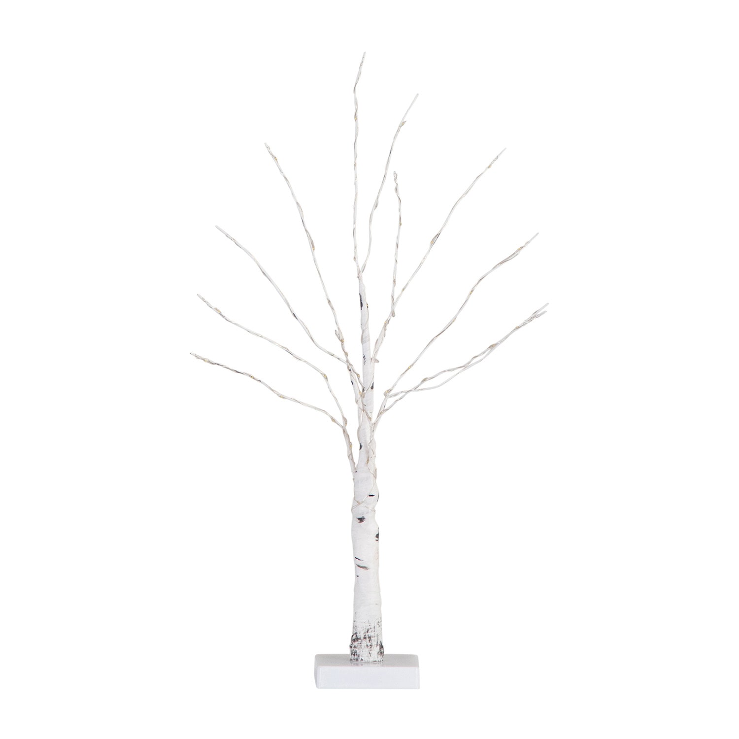 Nearly Natural 2ft Pre-Lit With 60 Warm White Led Lights Christmas Tree