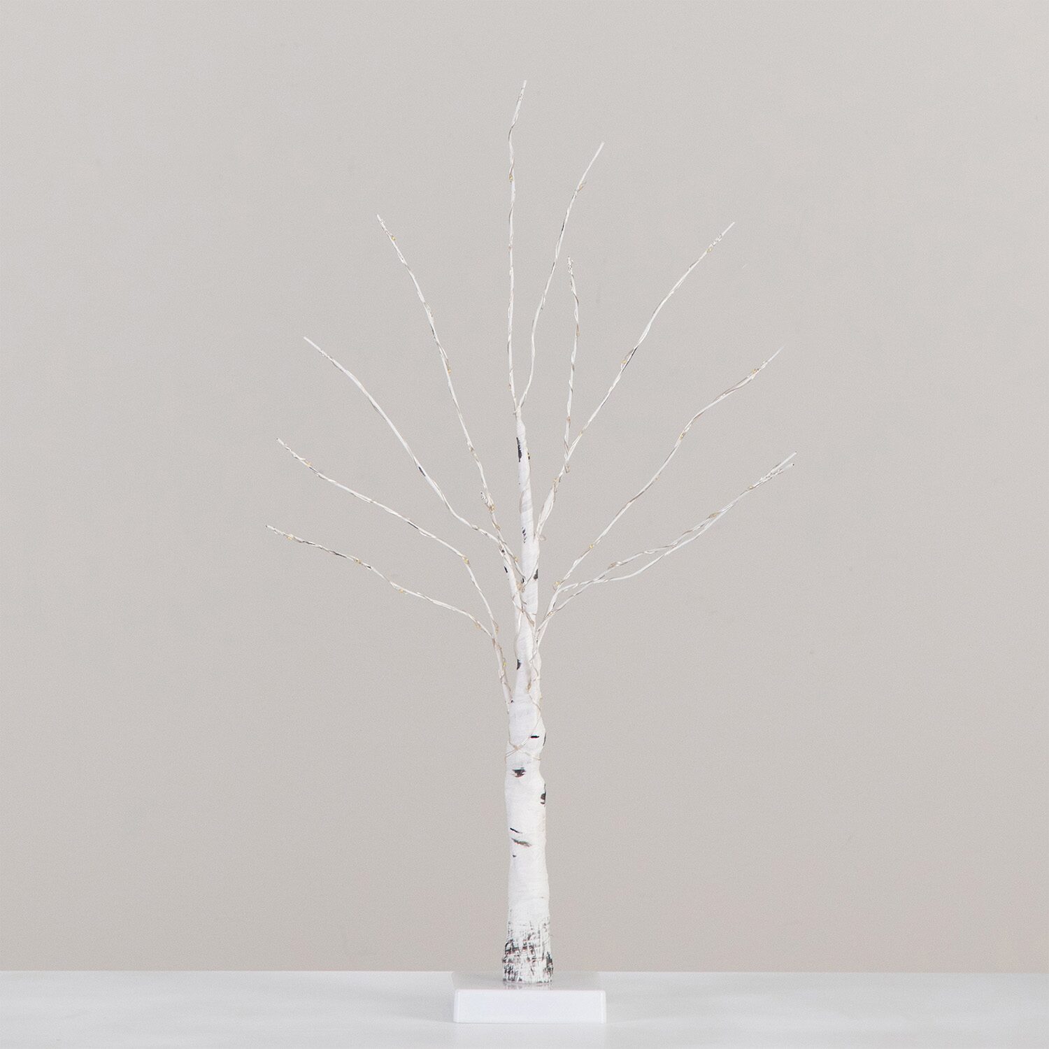 Nearly Natural 2ft Pre-Lit With 60 Warm White Led Lights Christmas Tree
