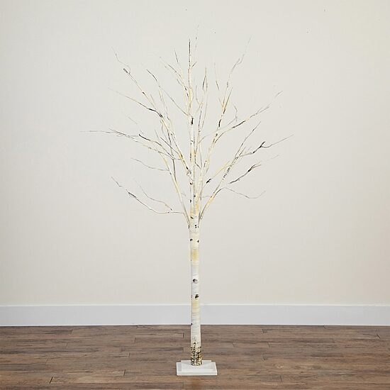 Nearly Natural 6ft Pre-Lit Artificial With 300 Warm White Led Lights Christmas Tree