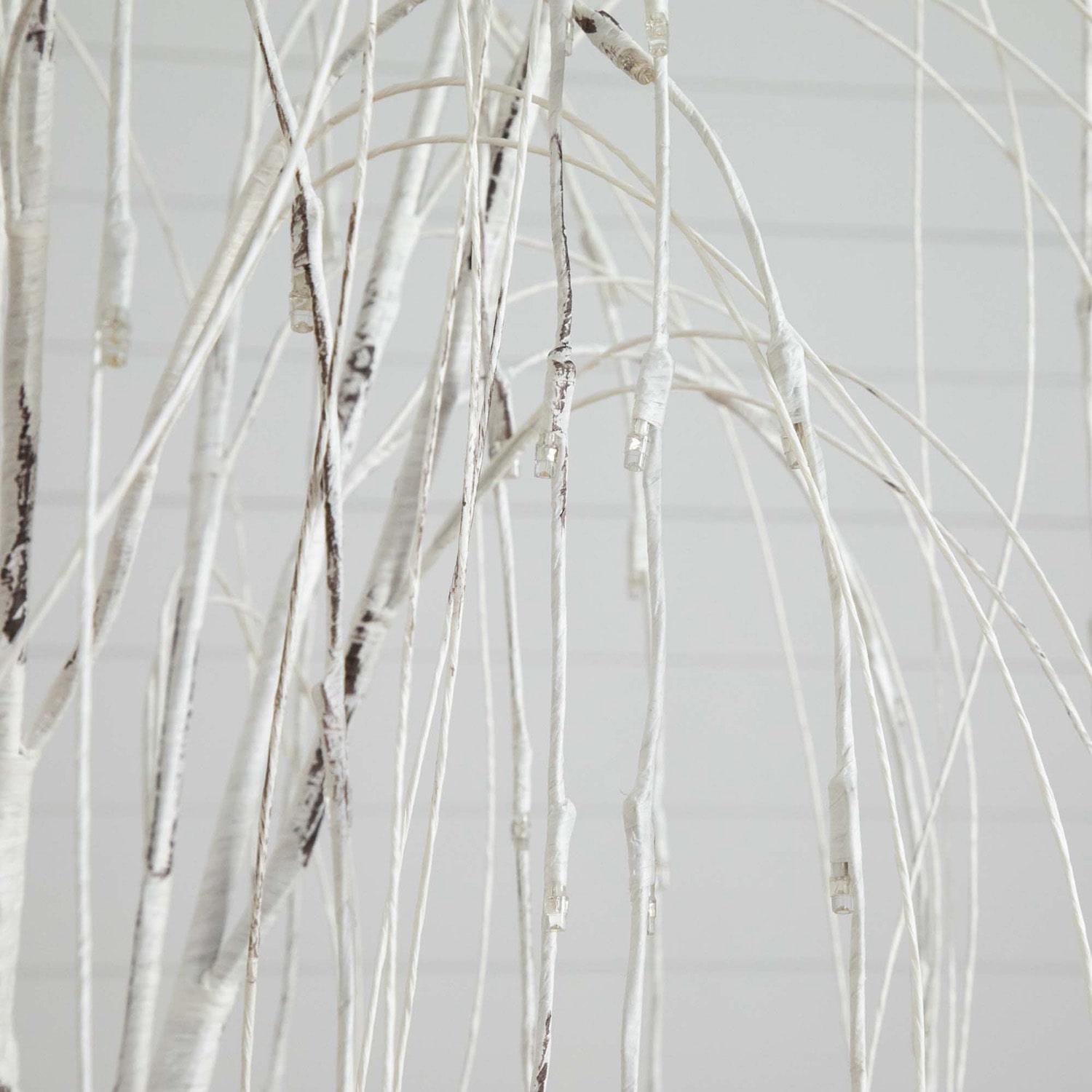 Nearly Natural Pre-Lit Artificial Weeping Willow  With 160 Warm White Led Lights 6 Foot Pre-Lit Willow Christmas Tree