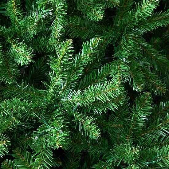 Nearly Natural Artificial Slim Green Mountain Pine  With 1600 Warm White Led Lights And 4660 Branches 14 Feet Pre-Lit Pine Christmas Tree