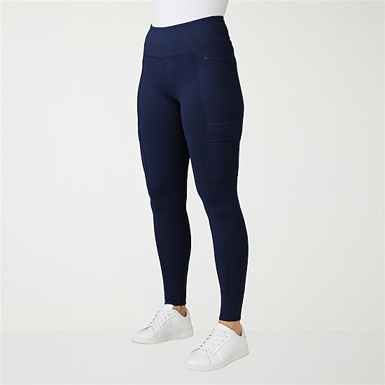 Free Country Womens Comfort Waistband Stretch Fabric Full Length Leggings