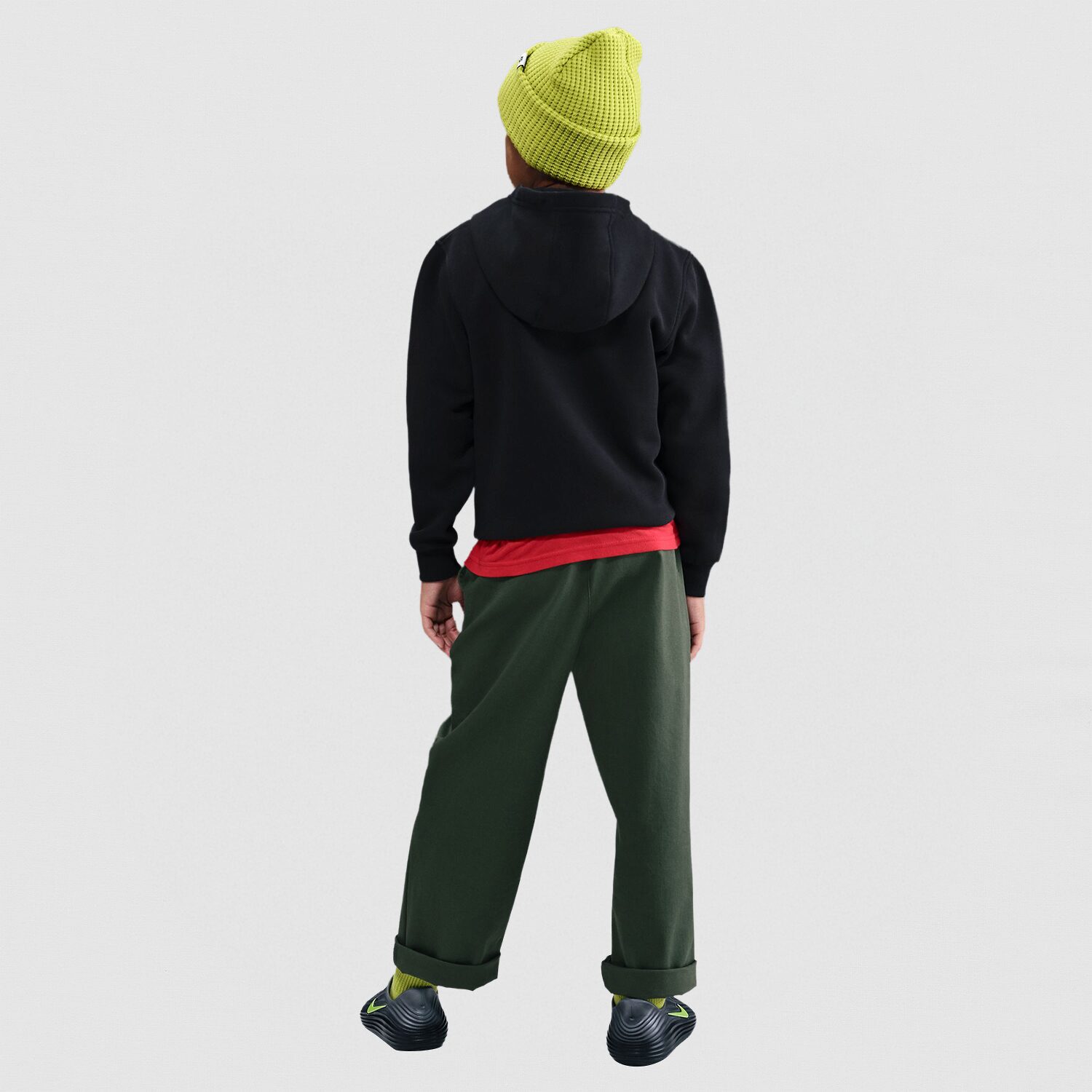 Nike Club Big Kid Unisex Long Sleeve Fleece Active Hoodie