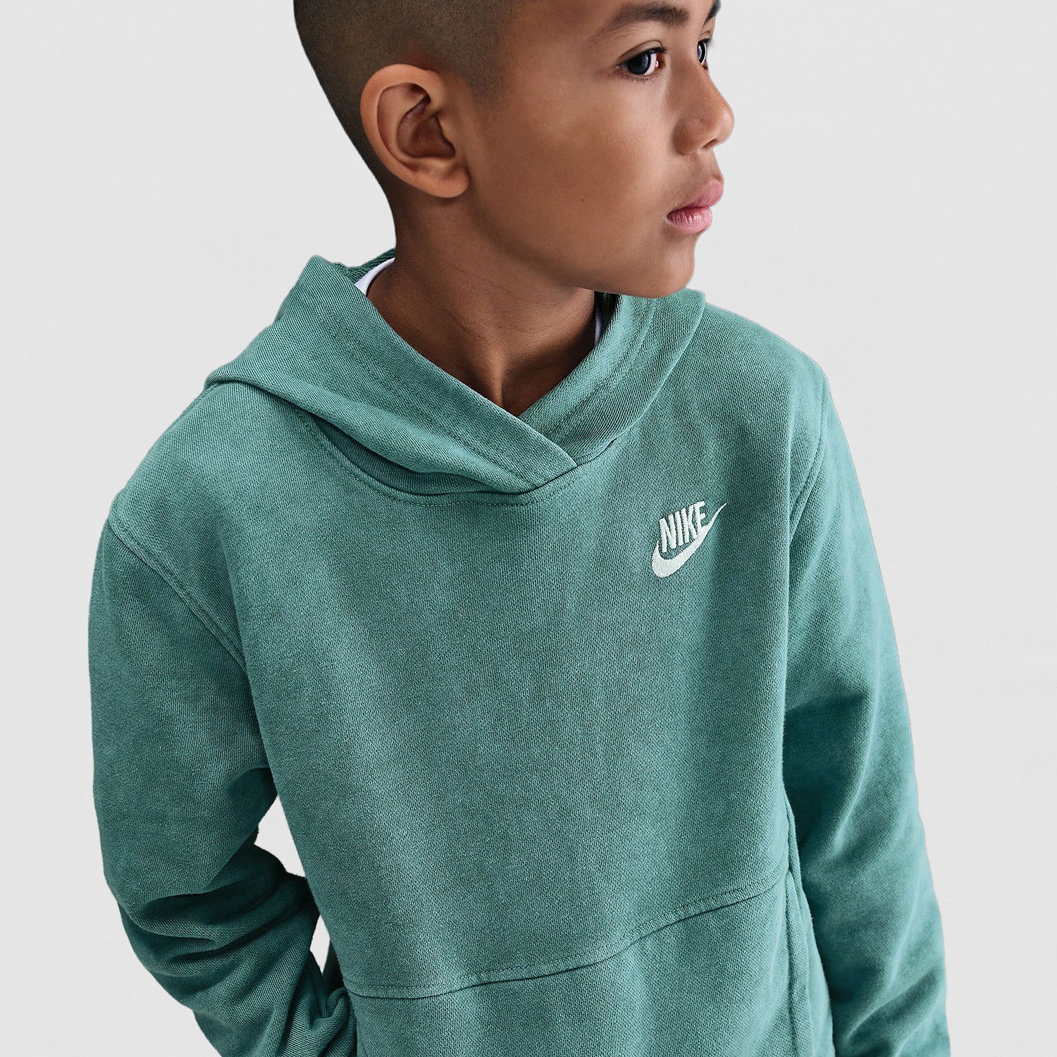 Nike Club Big Kid Unisex Long Sleeve Active Hoodie