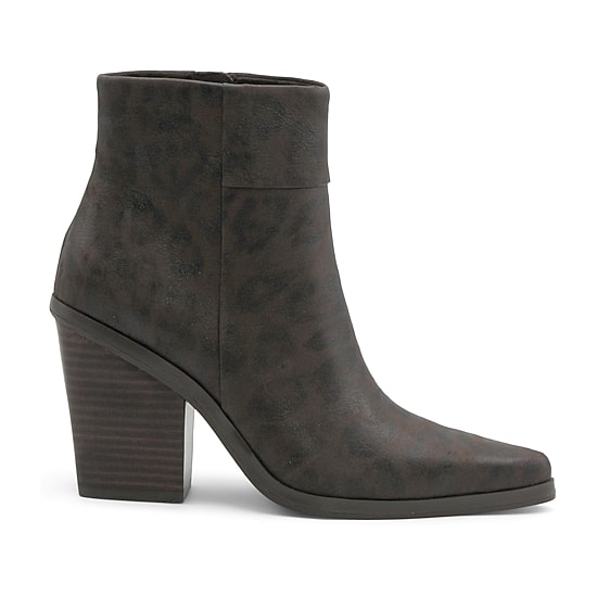 Charles David Womens Van Block Heel Dress Boots