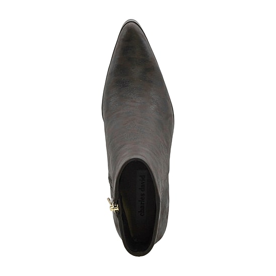 Charles David Womens Van Block Heel Dress Boots