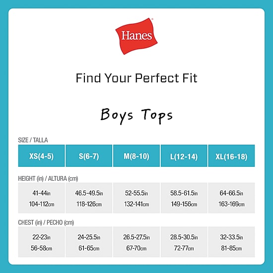 Hanes Ultimate Little & Big Boys 5 Pack U Neck Lightweight Tank