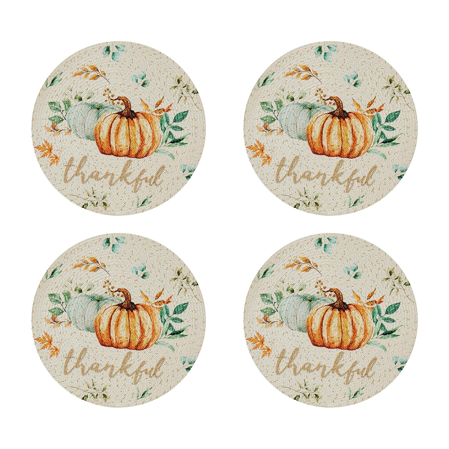 Avanti Grateful Patch 4-pc. Round Placemat