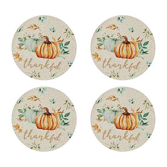 Avanti Grateful Patch 4-pc. Round Placemat